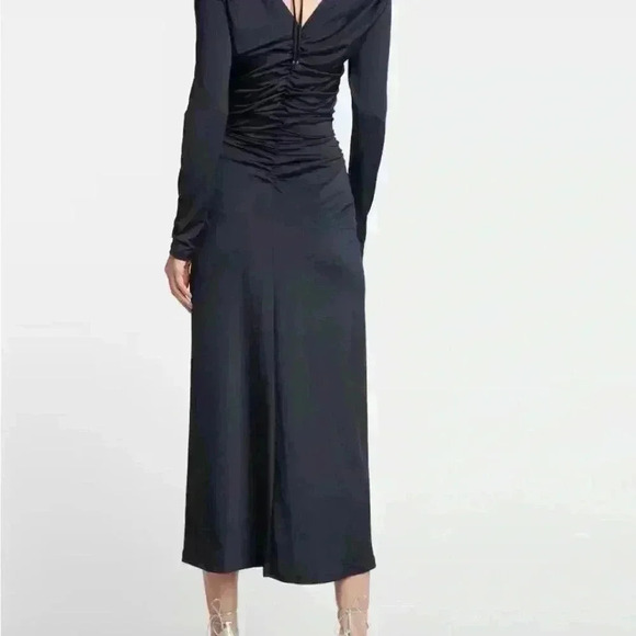 Veronica Beard Gilbert Navy Jersey Midi Dress NWT - Picture 12 of 12